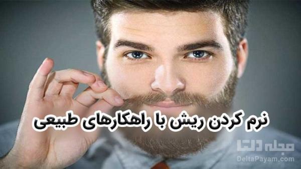 نرم کردن ریش با راهکارهای خانگی